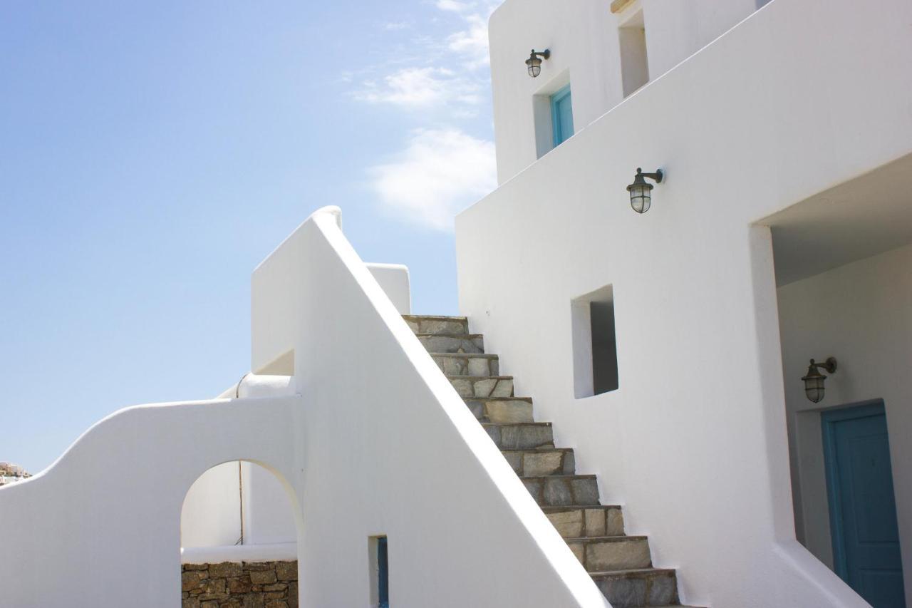 Eleftheria Hotel & Apartments Ornos  Buitenkant foto