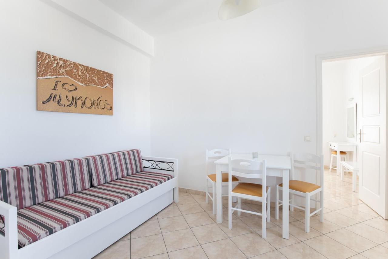 Eleftheria Hotel & Apartments Ornos  Buitenkant foto