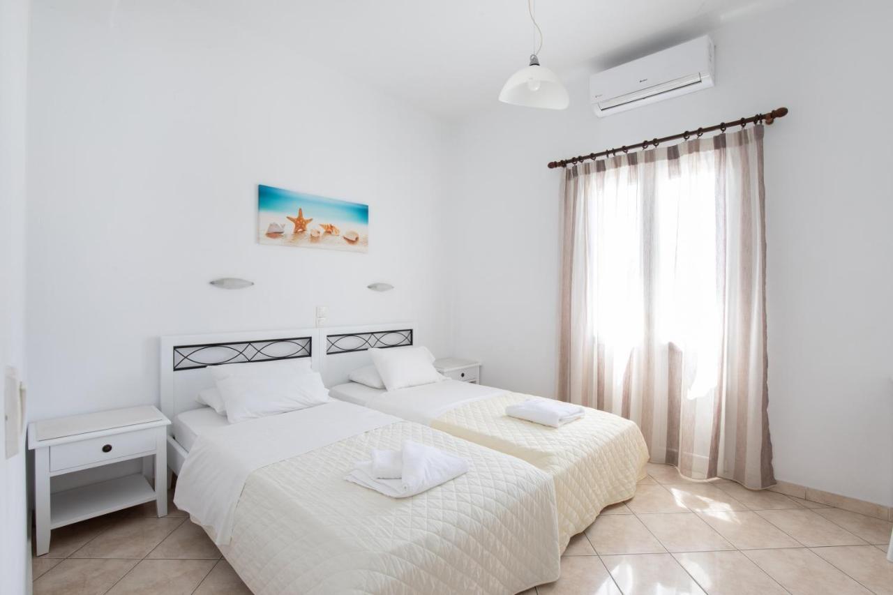 Eleftheria Hotel & Apartments Ornos  Buitenkant foto